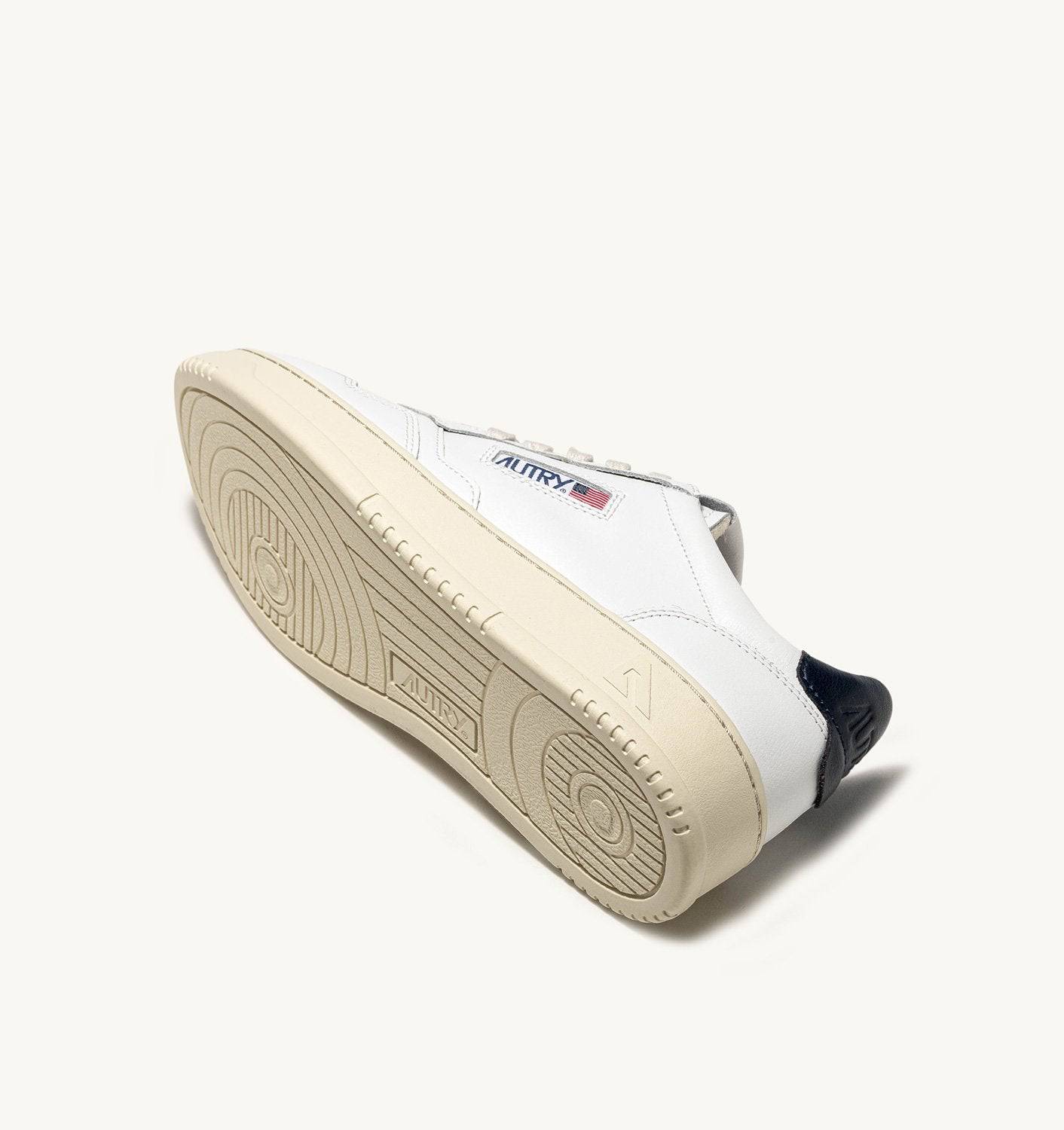 SNEAKERS MEDALIST LOW IN PELLE BIANCA E SPACE