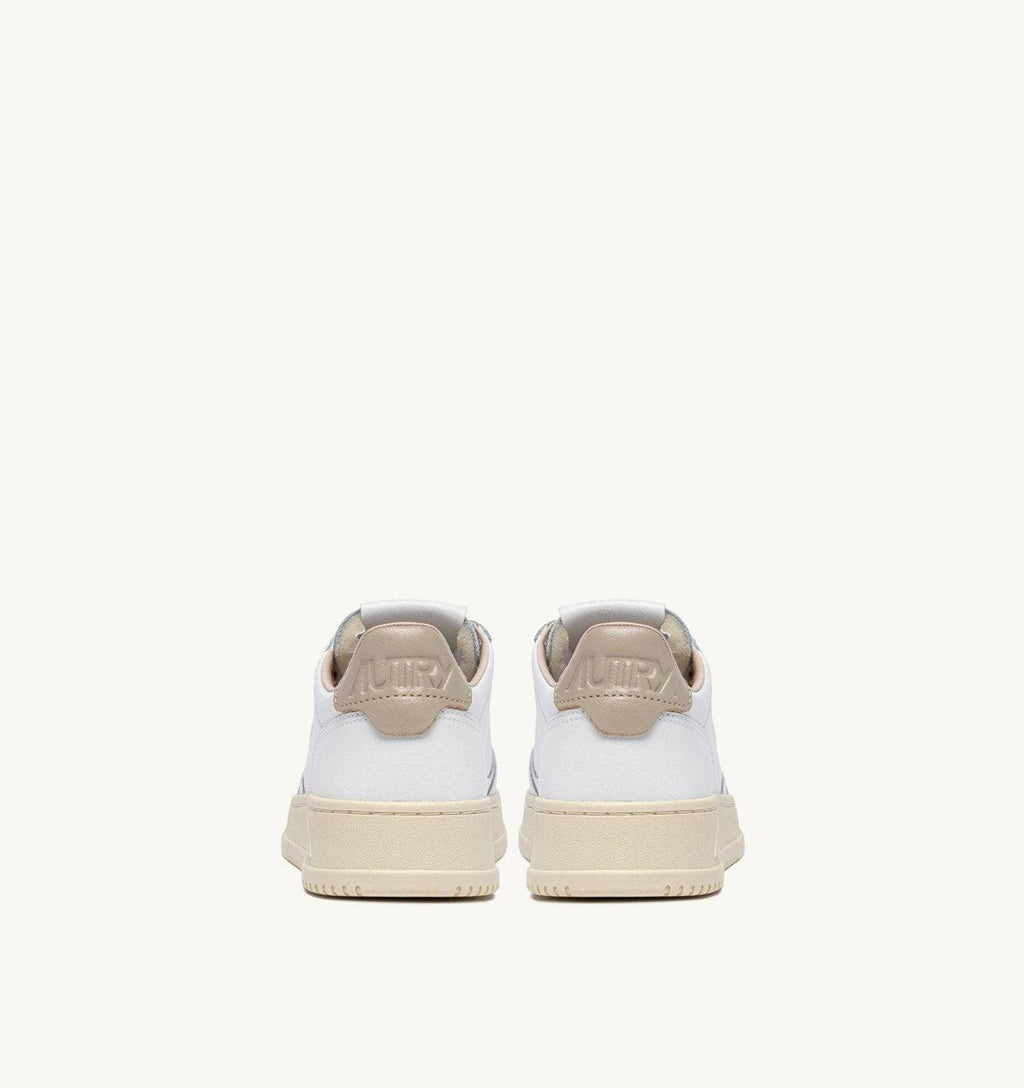 SNEAKERS MEDALIST LOW IN PELLE BIANCA E TIDAL FOAM