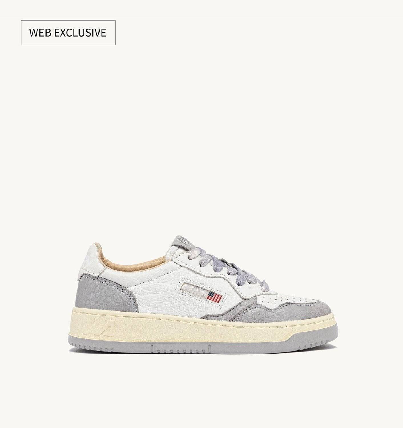 SNEAKERS MEDALIST LOW IN PELLE BIANCA E VAPOR