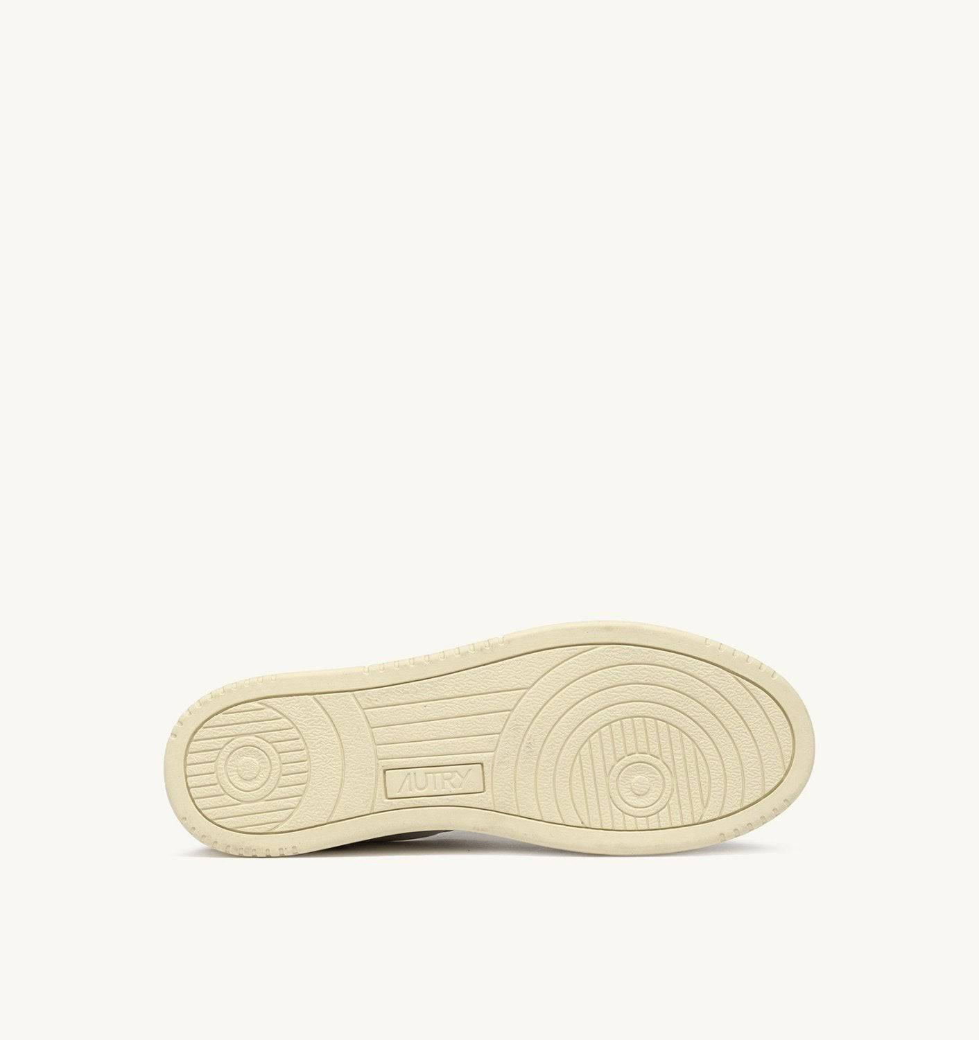 SNEAKERS MEDALIST LOW IN PELLE E SUEDE COLORE BIANCO E MILITARY
