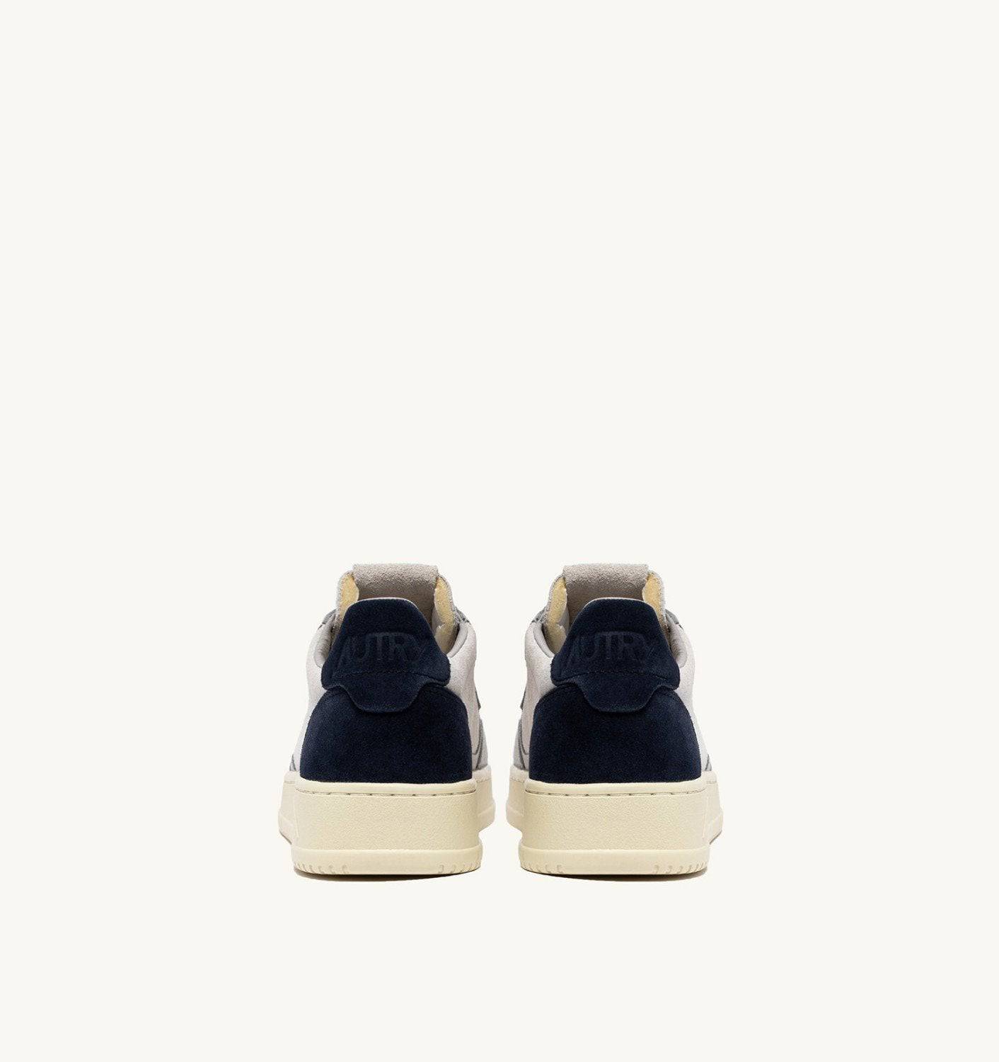 SNEAKERS MEDALIST LOW IN SUEDE COLORE LOFT GRAY E SPACE BLUE