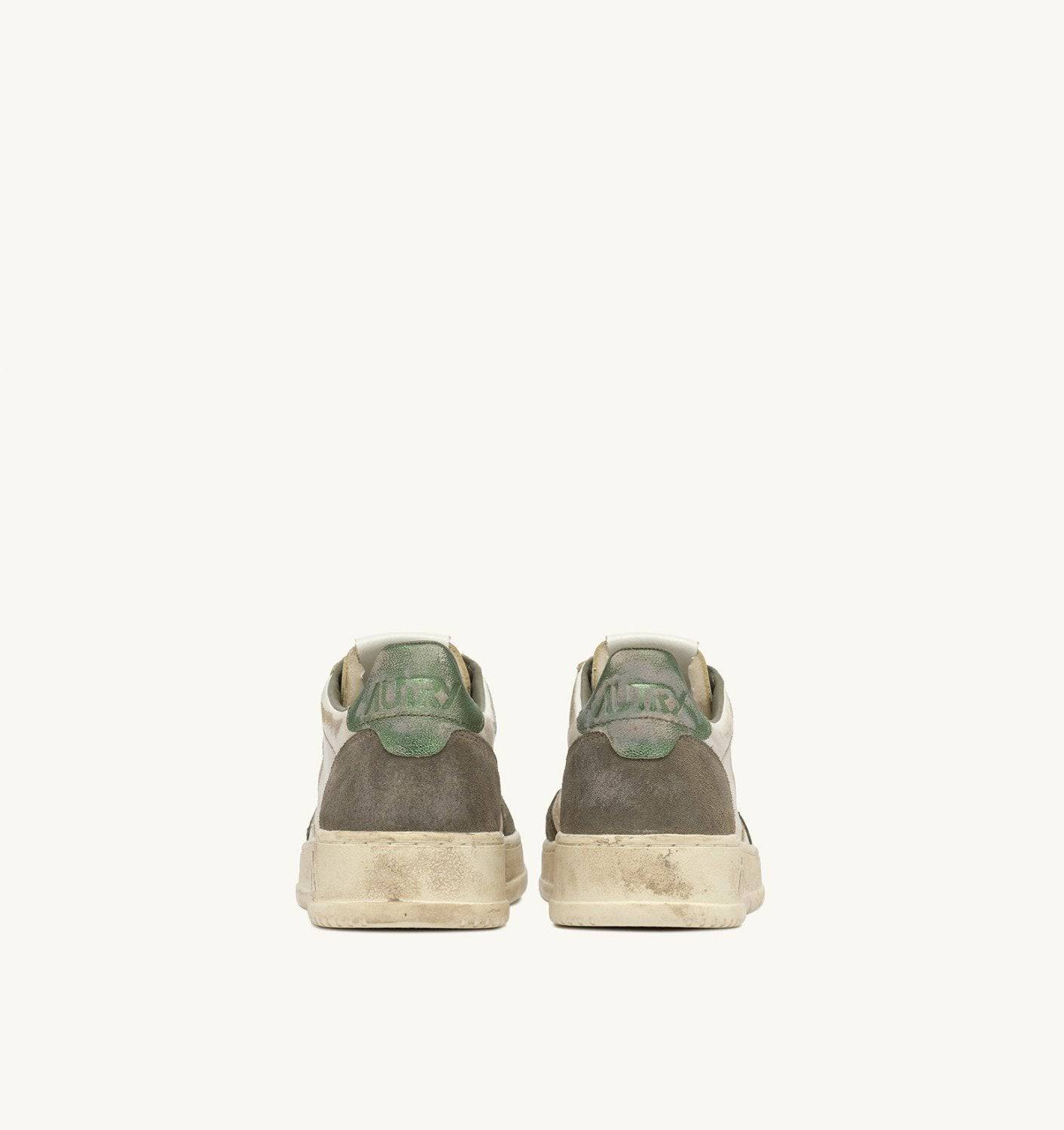 SNEAKERS MEDALIST LOW SUPER VINTAGE IN PELLE E SUEDE COLORE SAND