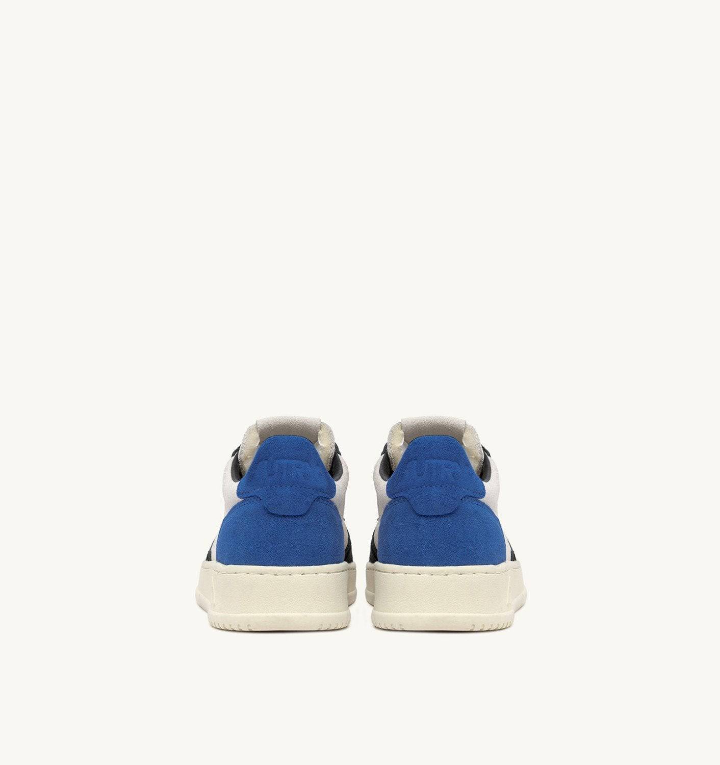 SNEAKERS MEDALIST LOW TRICOLOR IN SUEDE COLORE ELECTRIC BLU E OFF BLACK