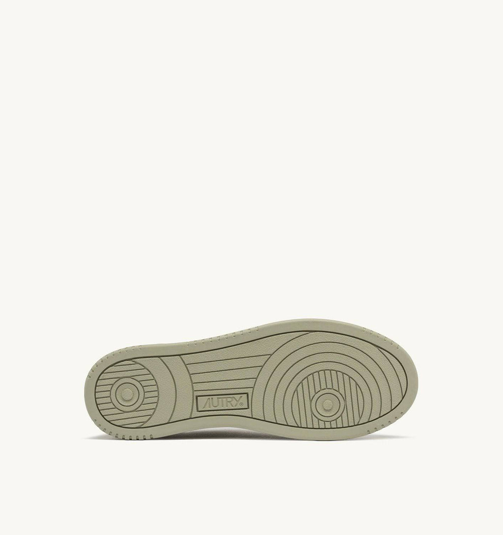 SNEAKERS MEDALIST LOW TRICOLOR IN SUEDE SAND BEIGE E GREY GREEN