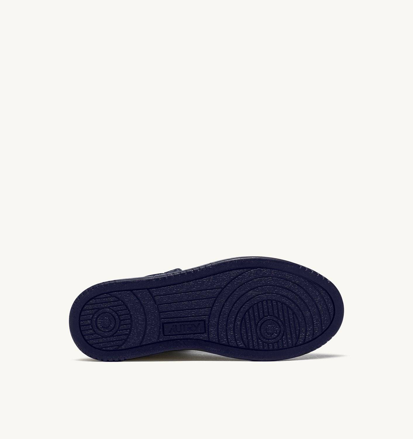 SNEAKERS MEDALIST MID BICOLOR IN PELLE BIANCA E BLU