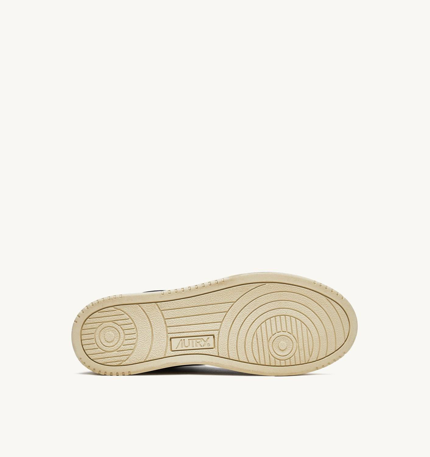 SNEAKERS MEDALIST MID IN NAPPA NERA SUPER SOFT