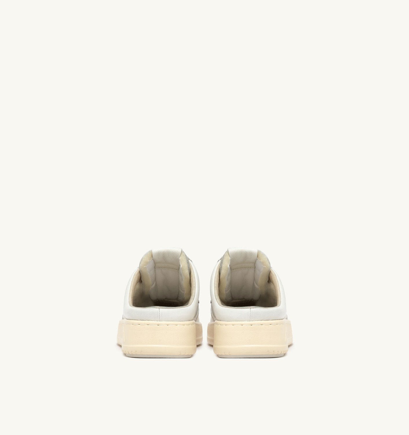 SNEAKERS MEDALIST MULE IN NAPPA COLORE BIANCO