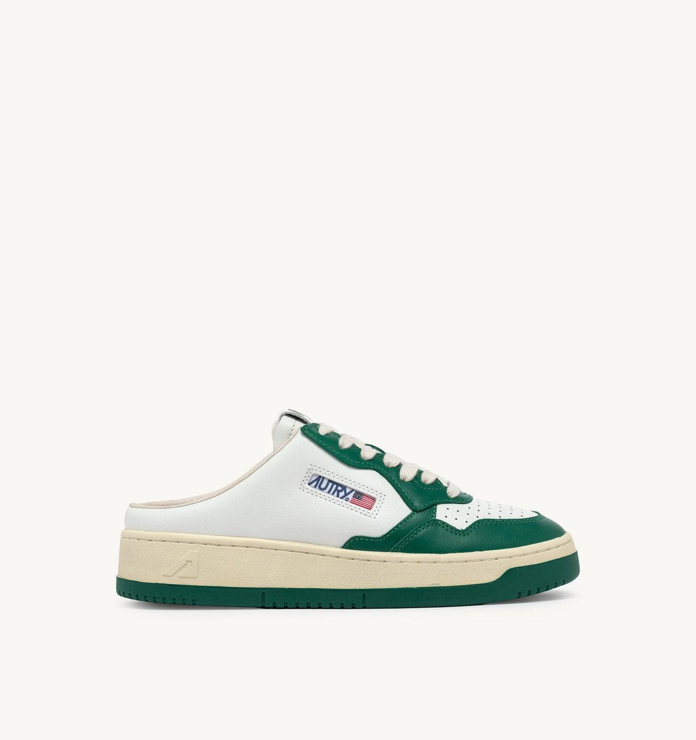 SNEAKERS MEDALIST MULE IN PELLE BIANCA E AMAZON