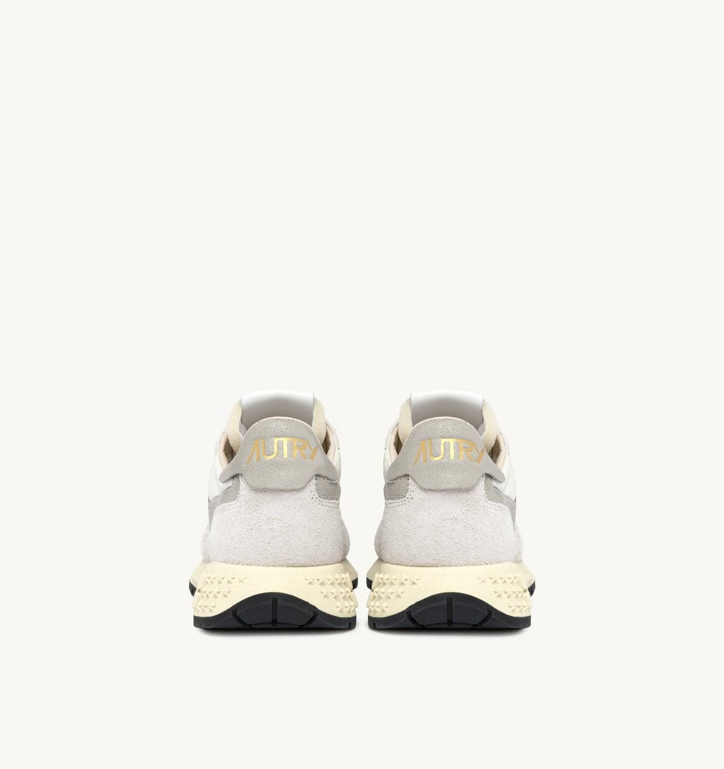 SNEAKERS REELWIND LOW IN NYLON E SUEDE BIANCO