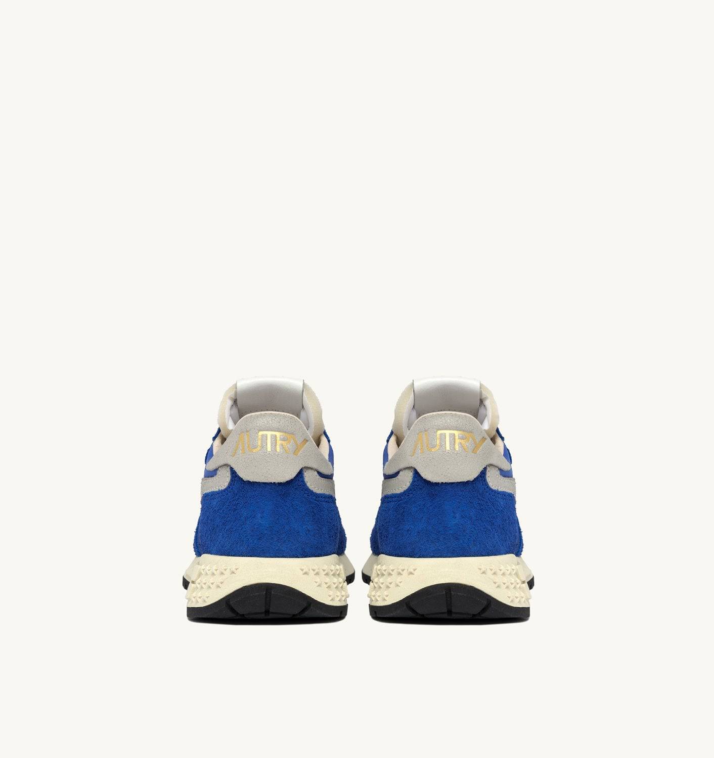 SNEAKERS REELWIND LOW IN NYLON E SUEDE BLU