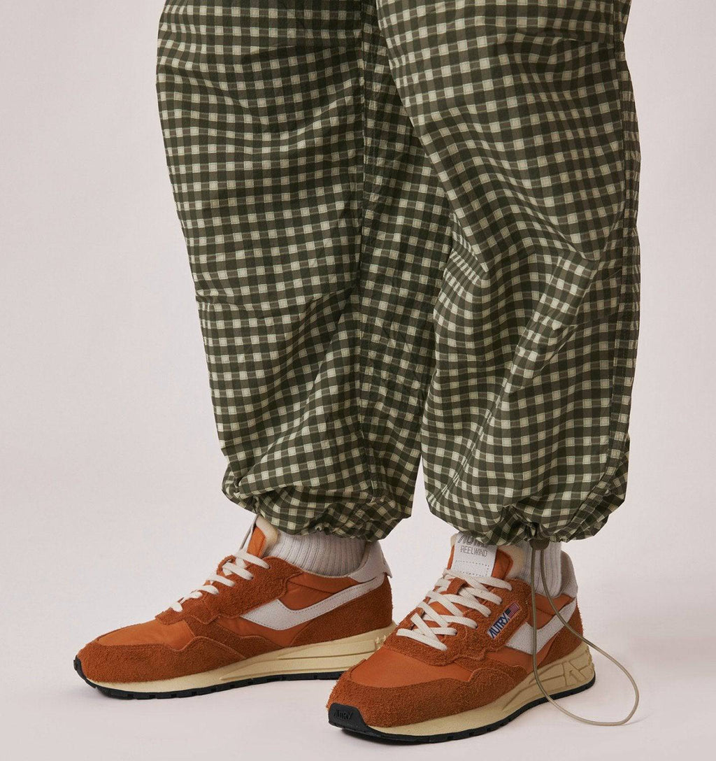 SNEAKERS REELWIND LOW IN NYLON E SUEDE COLORE AMBERGLOW