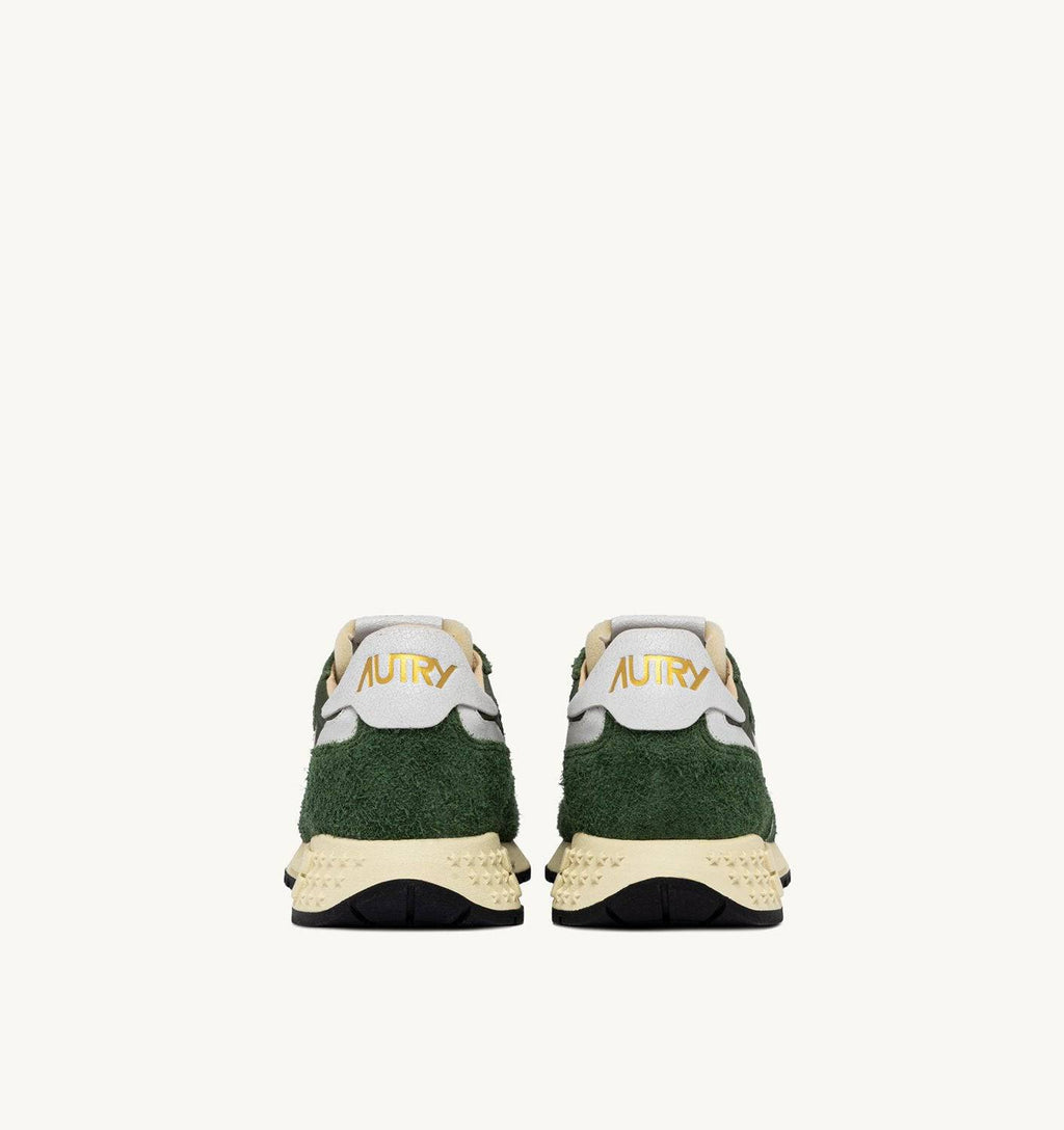 SNEAKERS REELWIND LOW IN NYLON E SUEDE COLORE MILITARY
