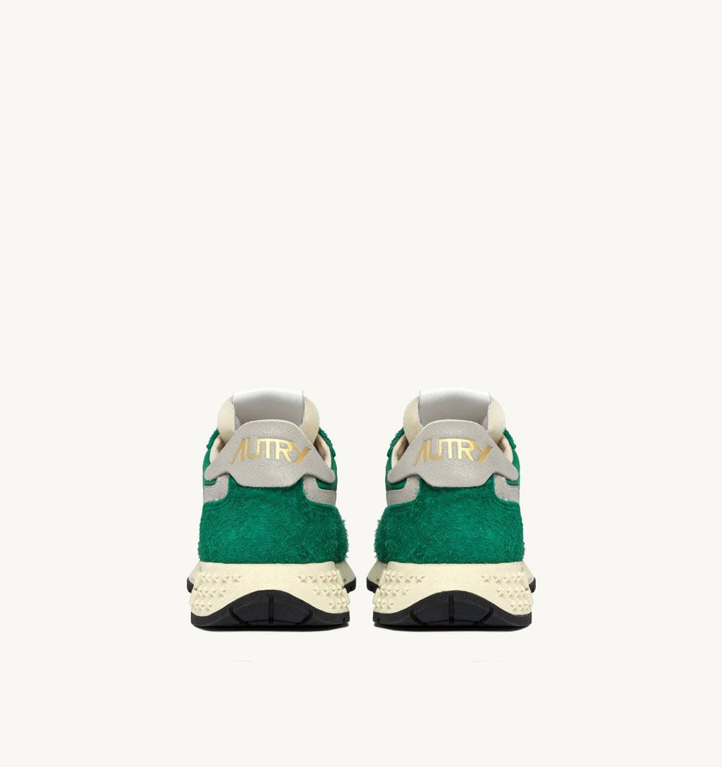 SNEAKERS REELWIND LOW IN NYLON E SUEDE VERDE