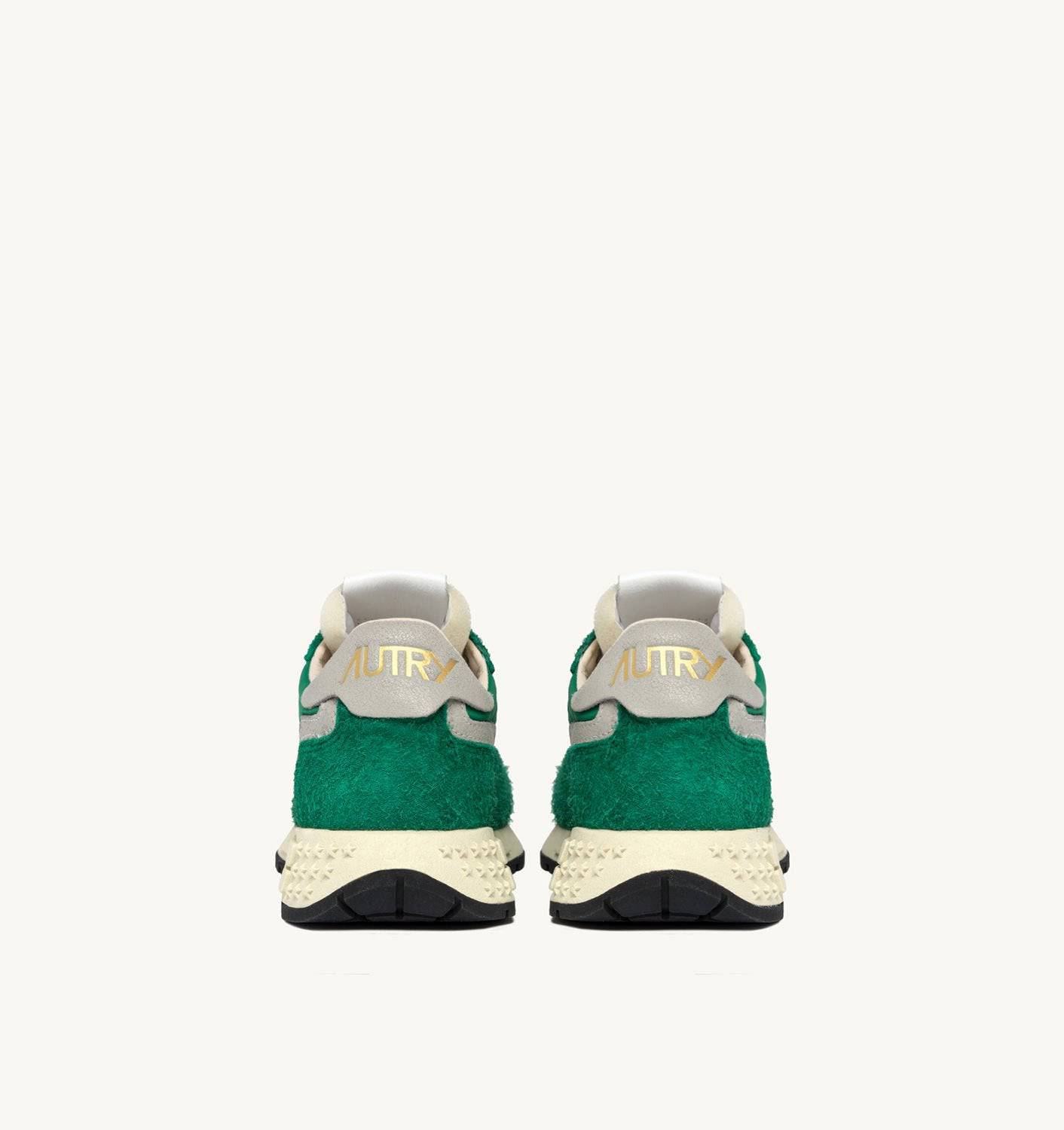 SNEAKERS REELWIND LOW IN NYLON E SUEDE VERDE
