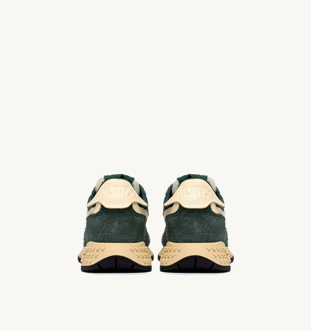 SNEAKERS REELWIND LOW IN NYLON SUEDE E PELLE BOTTLE E RUTABAGA