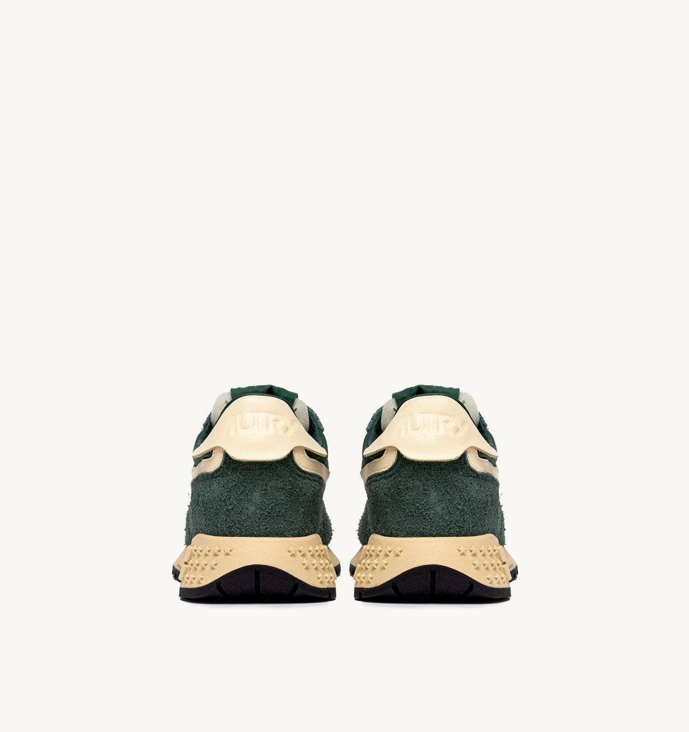 SNEAKERS REELWIND LOW IN NYLON SUEDE E PELLE BOTTLE E RUTABAGA