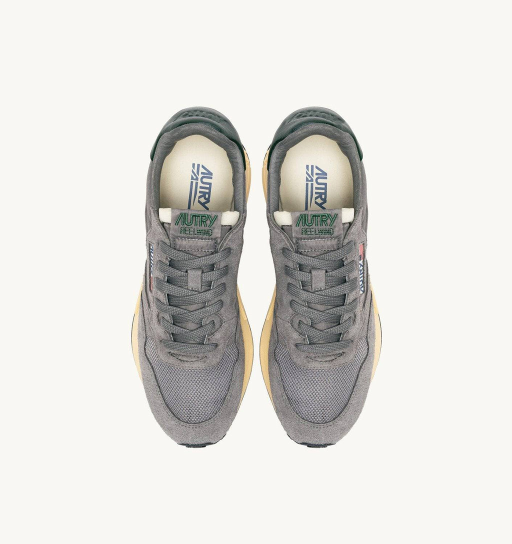 SNEAKERS REELWIND LOW IN NYLON SUEDE E PELLE MOUNTAIN E NIGHT OWL