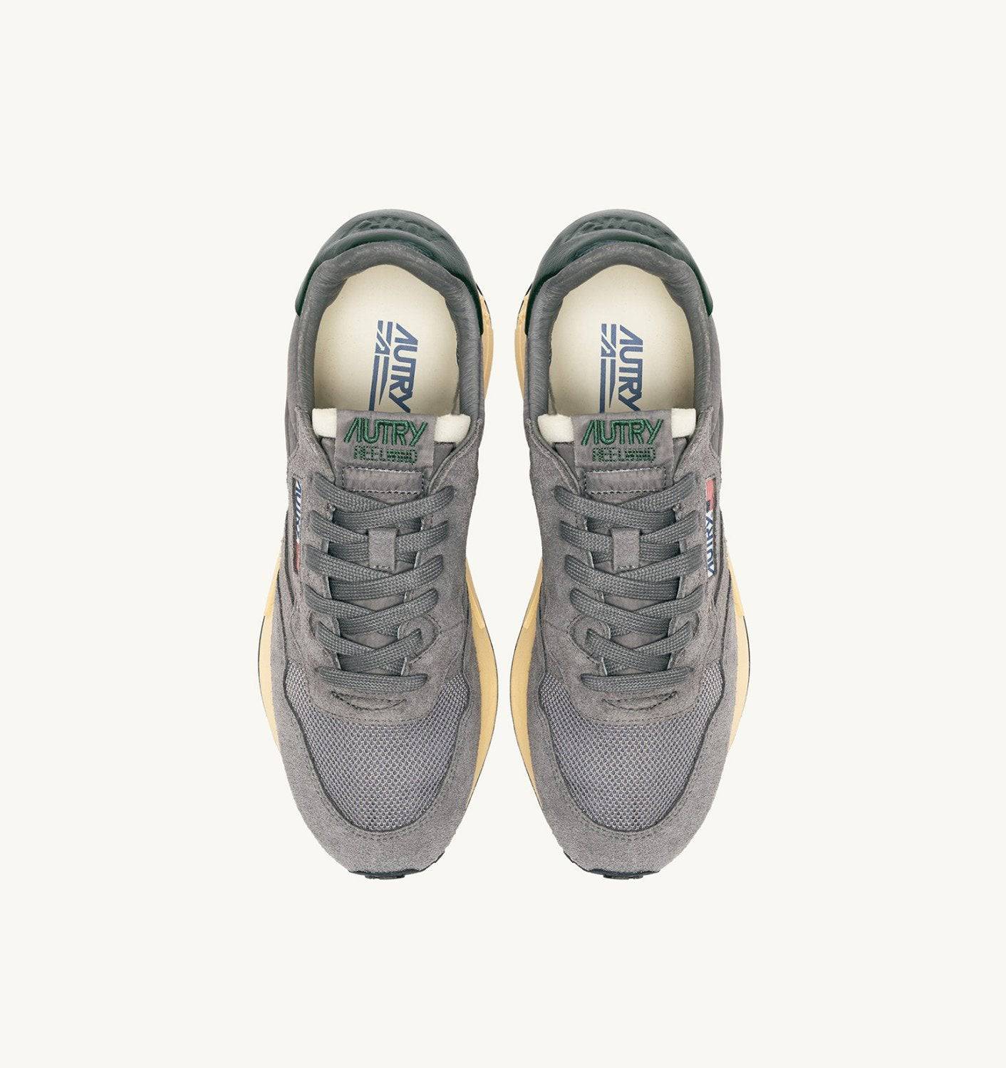 SNEAKERS REELWIND LOW IN NYLON SUEDE E PELLE MOUNTAIN E NIGHT OWL