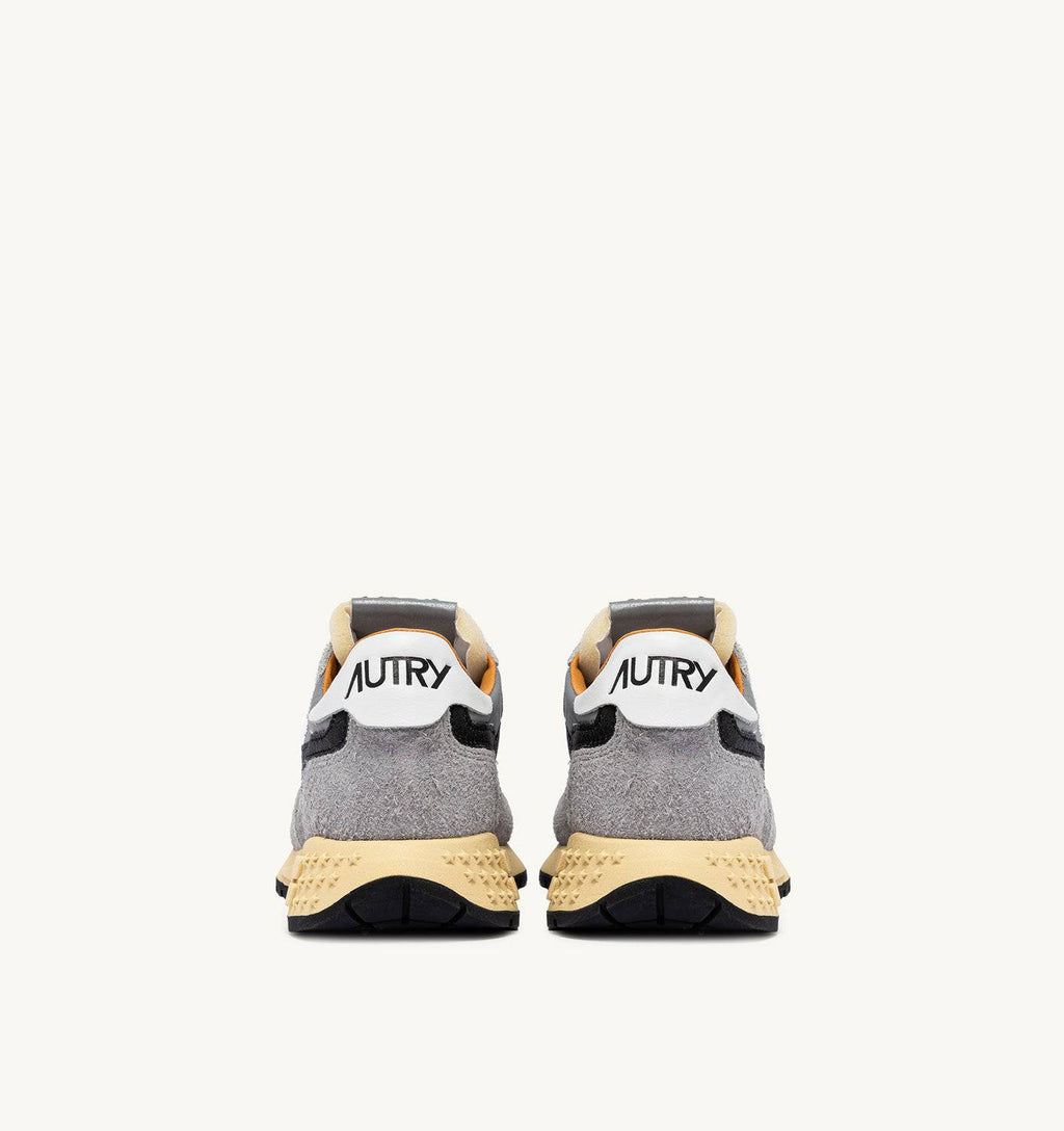 SNEAKERS REELWIND LOW IN SUEDE SAND E NYLON RIFLETTENTE