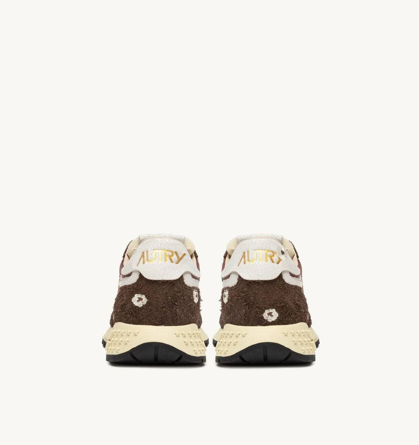 SNEAKERS REELWIND LOW RICAMATE COLORE EBONY E BIANCO