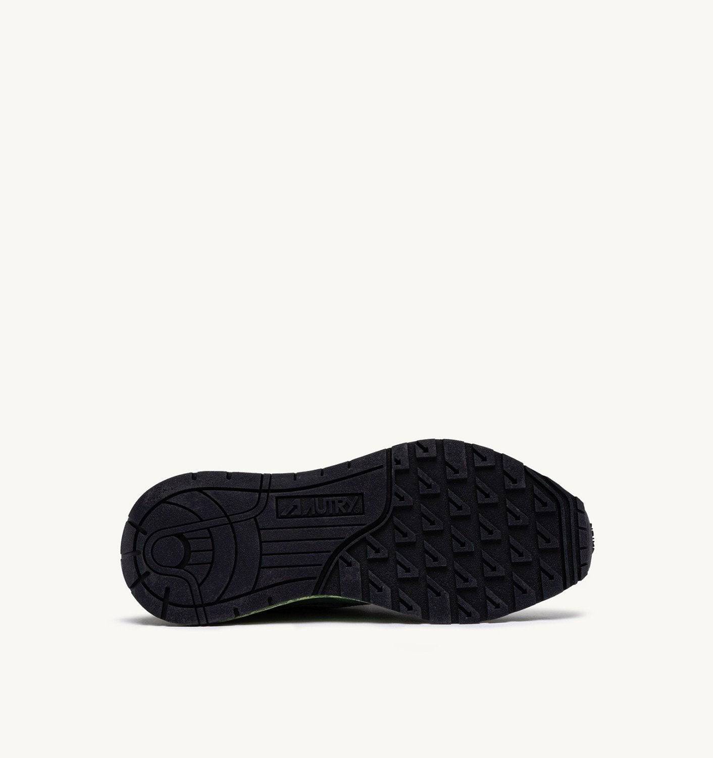 SNEAKERS REELWIND SUPER VINTAGE IN NYLON E SUEDE COLORE MILITARY