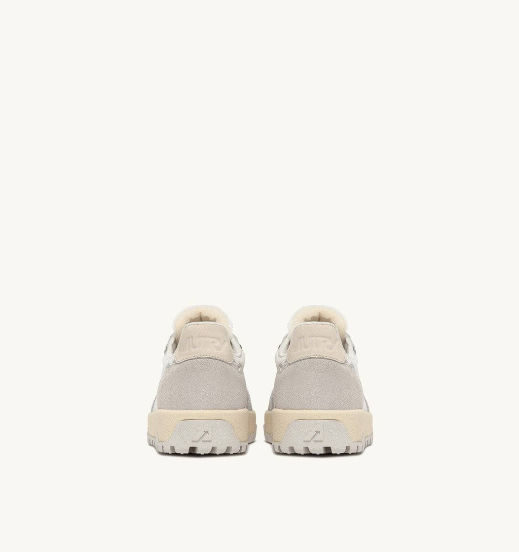 SNEAKERS WILDPACE LOW IN MESH E SUEDE COLORE BIANCO E MARSHMALLOW