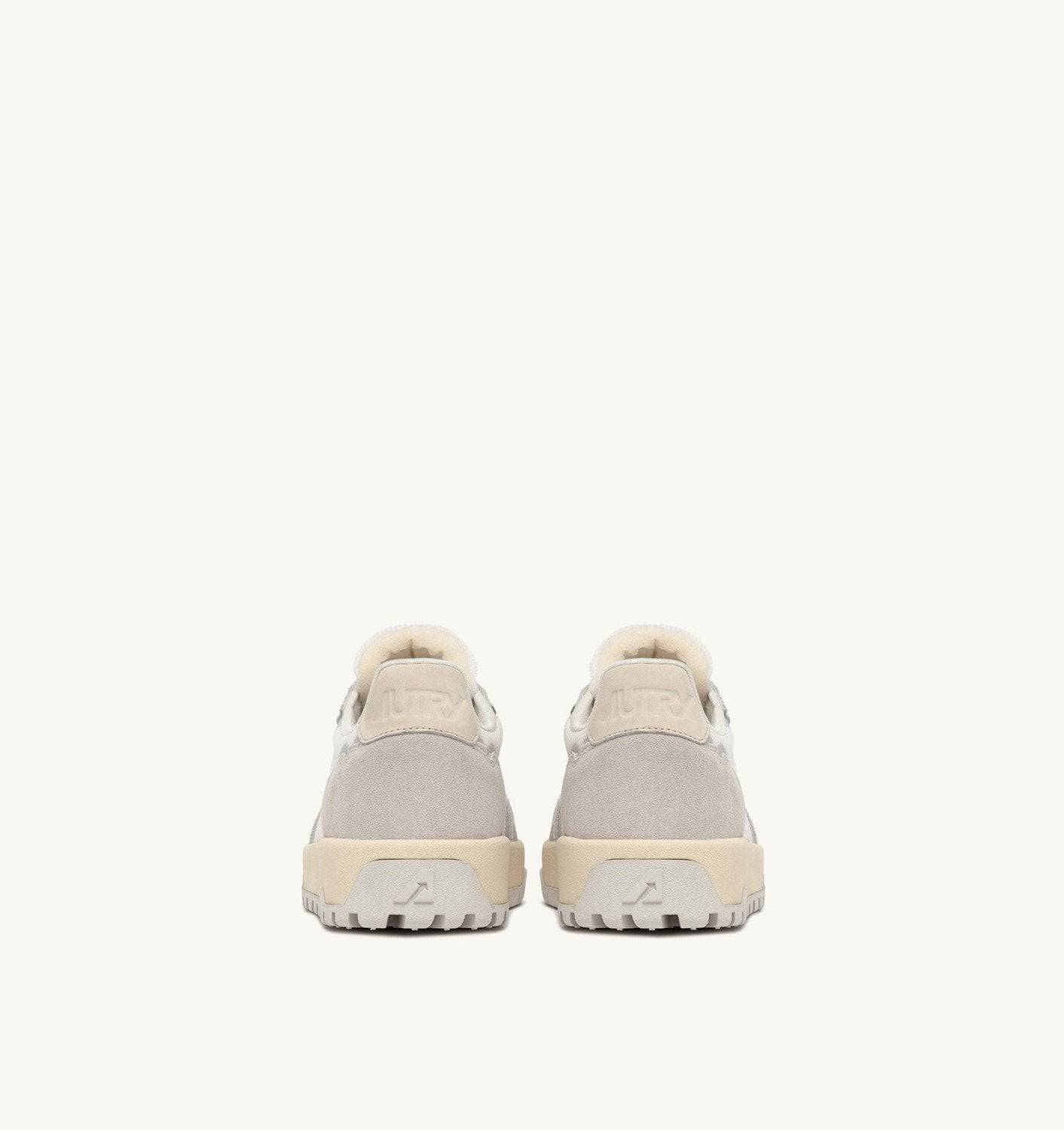 SNEAKERS WILDPACE LOW IN MESH E SUEDE COLORE BIANCO E MARSHMALLOW