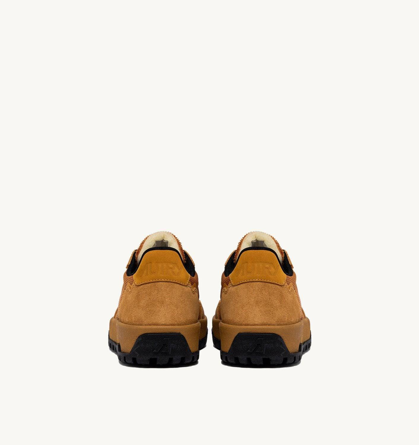SNEAKERS WILDPACE LOW IN MESH E SUEDE COLORE BUCKTHORN