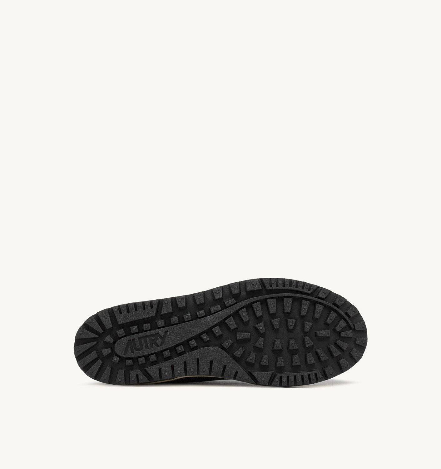 SNEAKERS WILDPACE LOW IN MESH E SUEDE COLORE NERO