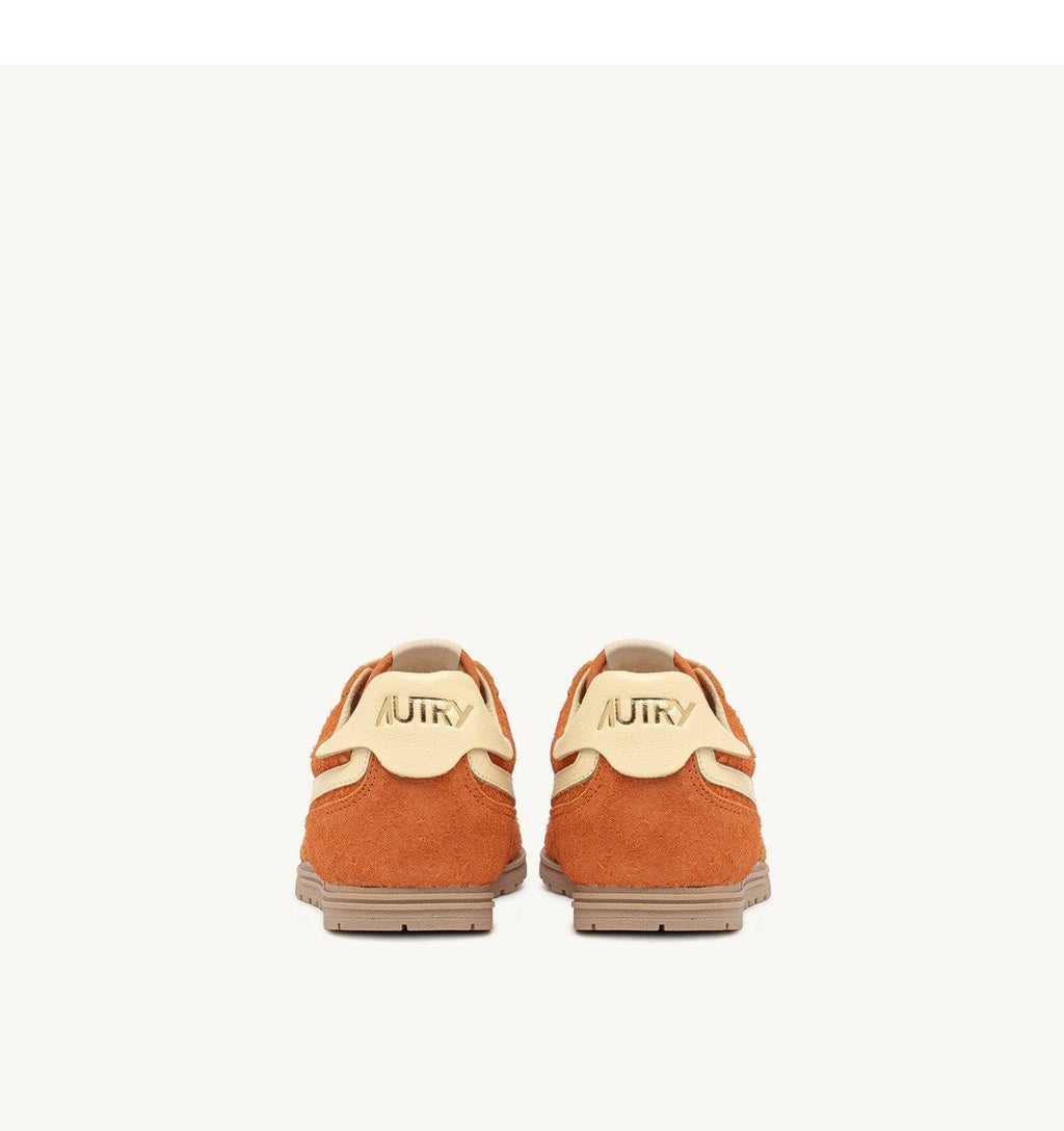 SNEAKERS WINDSPIN IN SUEDE E PELLE FANTA E RUTABAGA