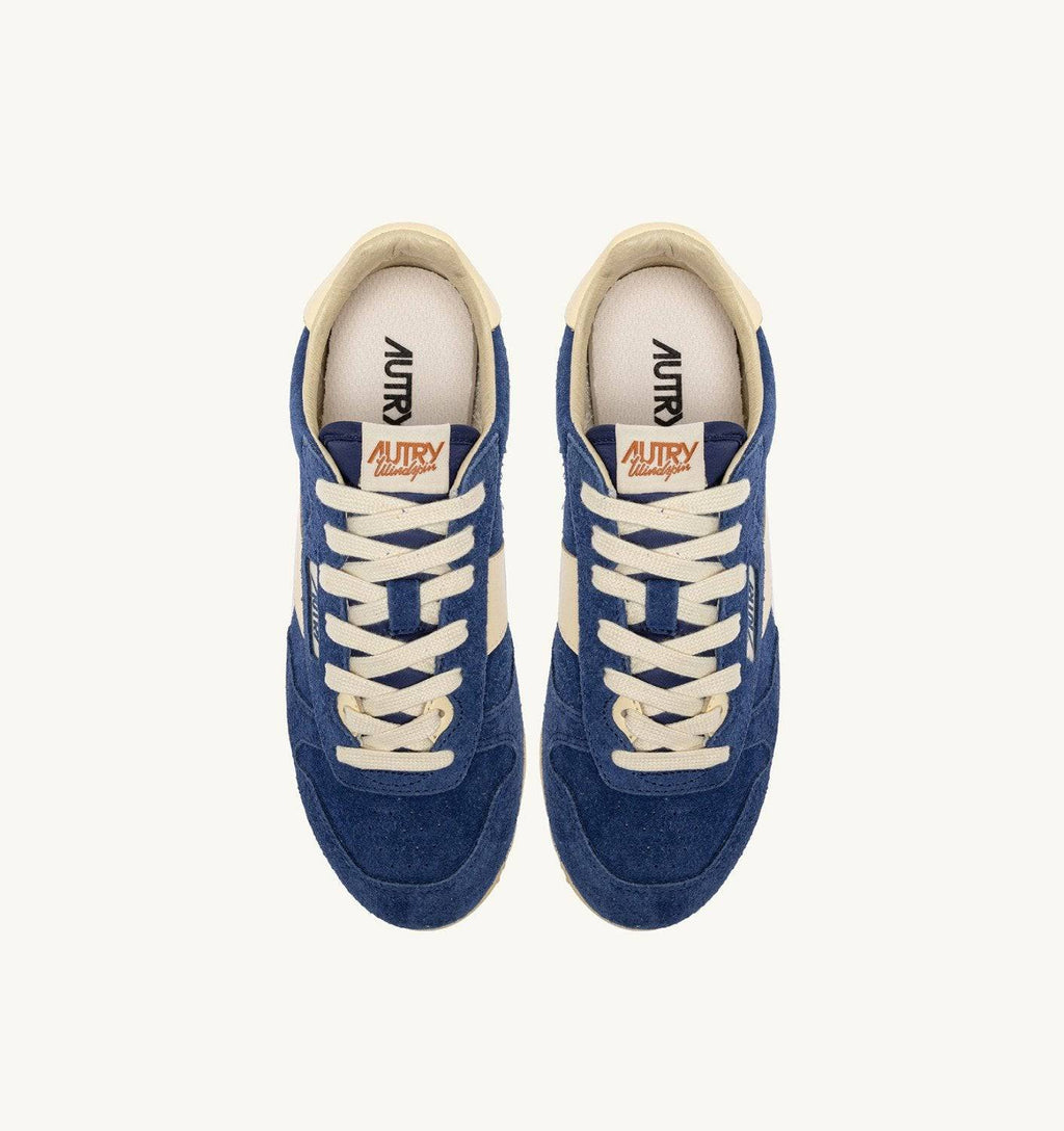 SNEAKERS WINDSPIN IN SUEDE E PELLE INFINITO E RUTABAGA