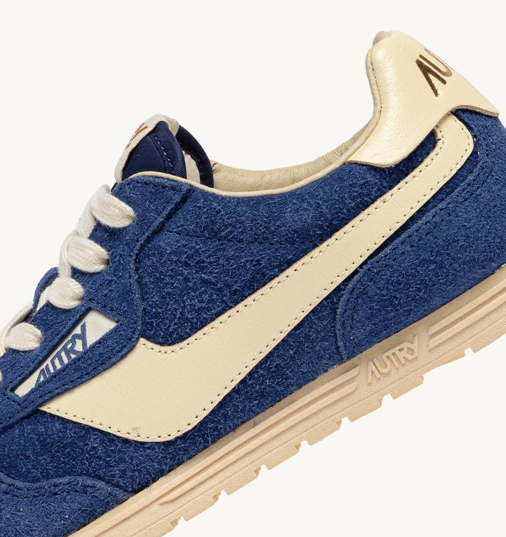 SNEAKERS WINDSPIN IN SUEDE E PELLE INFINITO E RUTABAGA