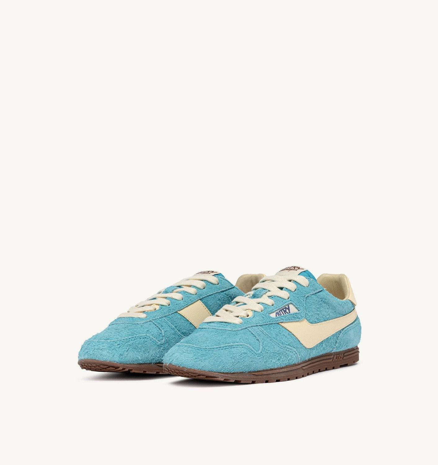 SNEAKERS WINDSPIN IN SUEDE E PELLE KYOTO E RUTABAGA