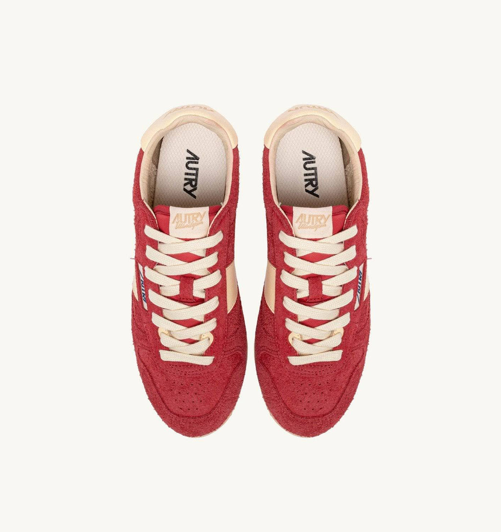 SNEAKERS WINDSPIN IN SUEDE E PELLE PARIS E RUTABAGA