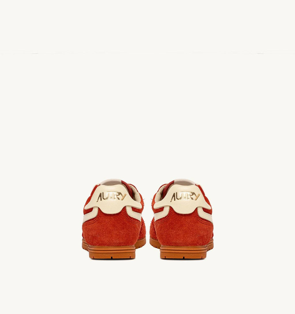 SNEAKERS WINDSPIN IN SUEDE E PELLE PARROT E RUTABAGA