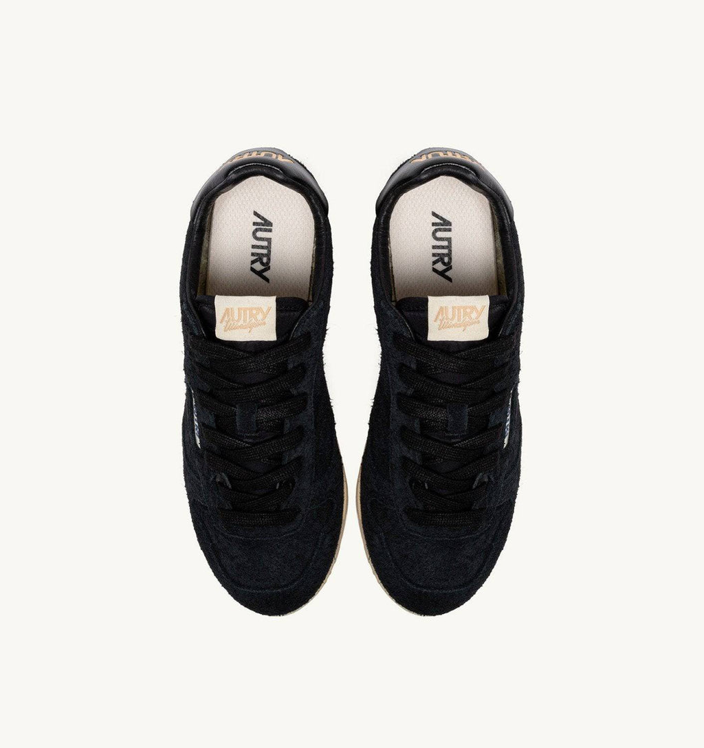 SNEAKERS WINDSPIN IN SUEDE NERO