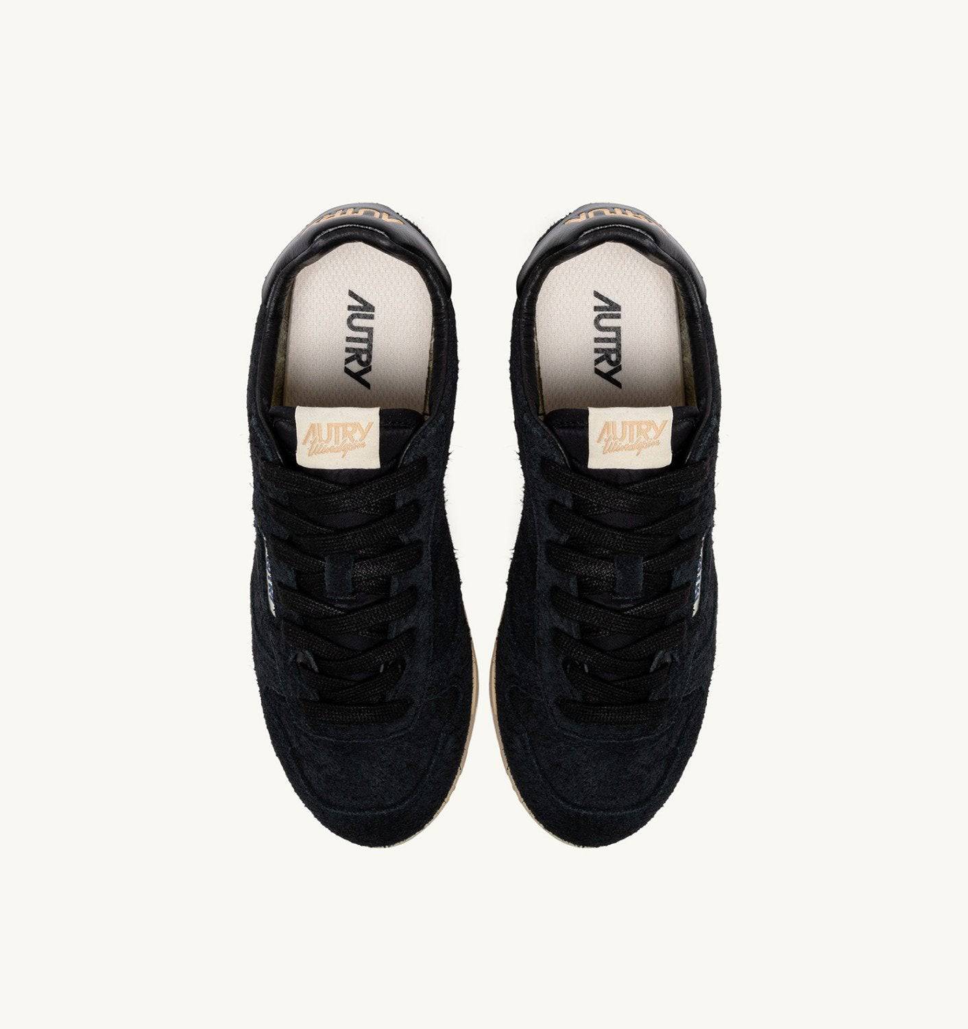 SNEAKERS WINDSPIN IN SUEDE NERO