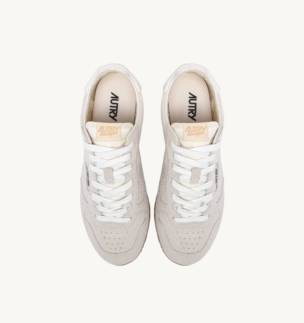 SNEAKERS WINDSPIN IN SUEDE OFF WHITE
