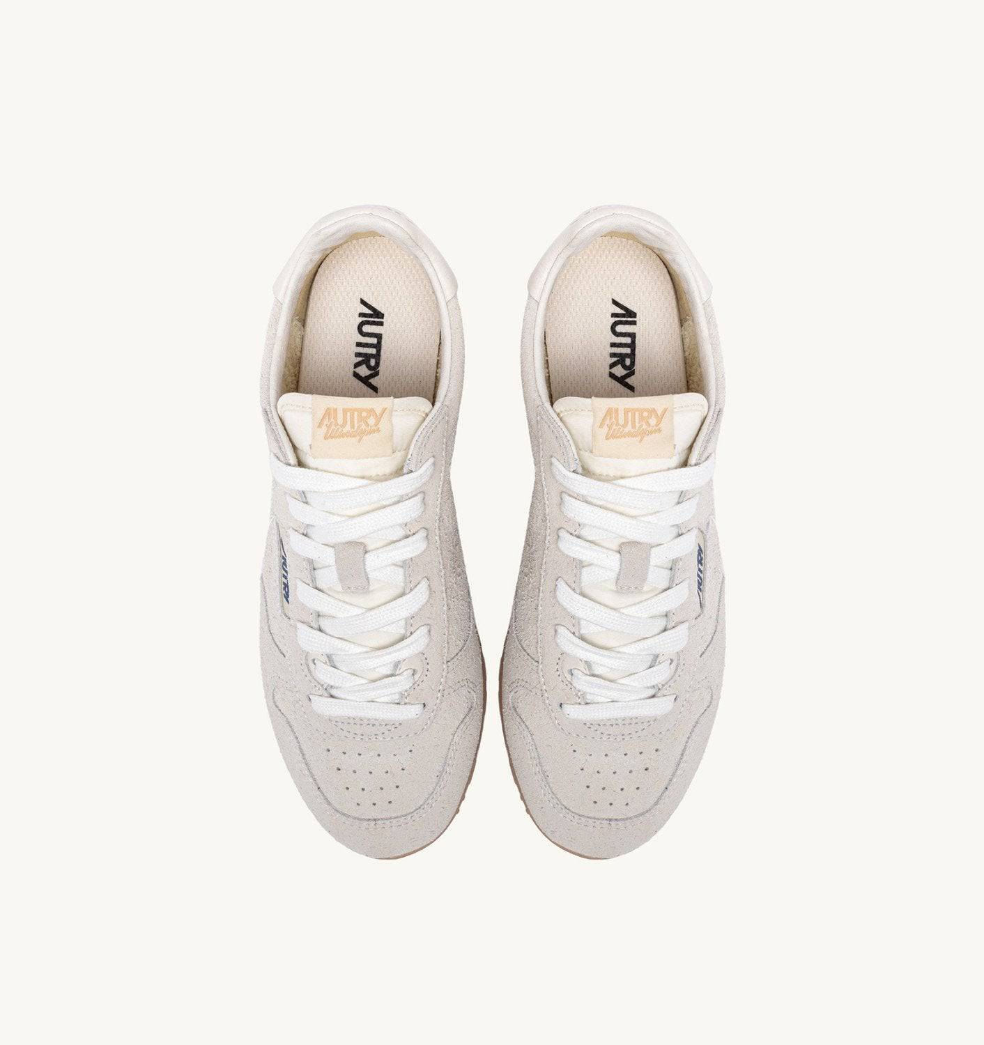 SNEAKERS WINDSPIN IN SUEDE OFF WHITE