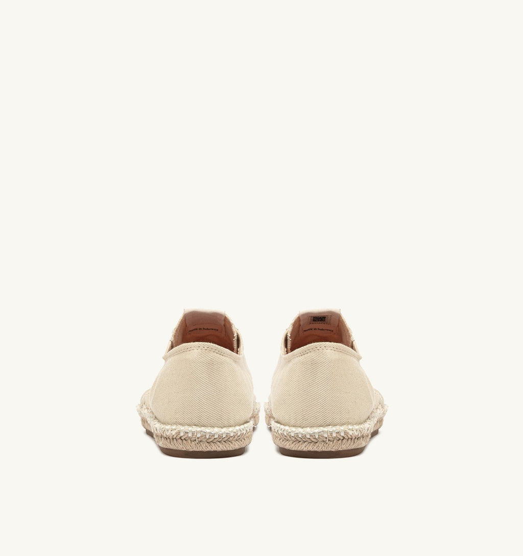 ESPADRILLAS SANDY IN CANVAS IVORY