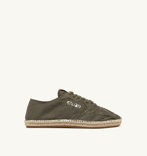 ESPADRILLAS SANDY IN CANVAS MILITARY