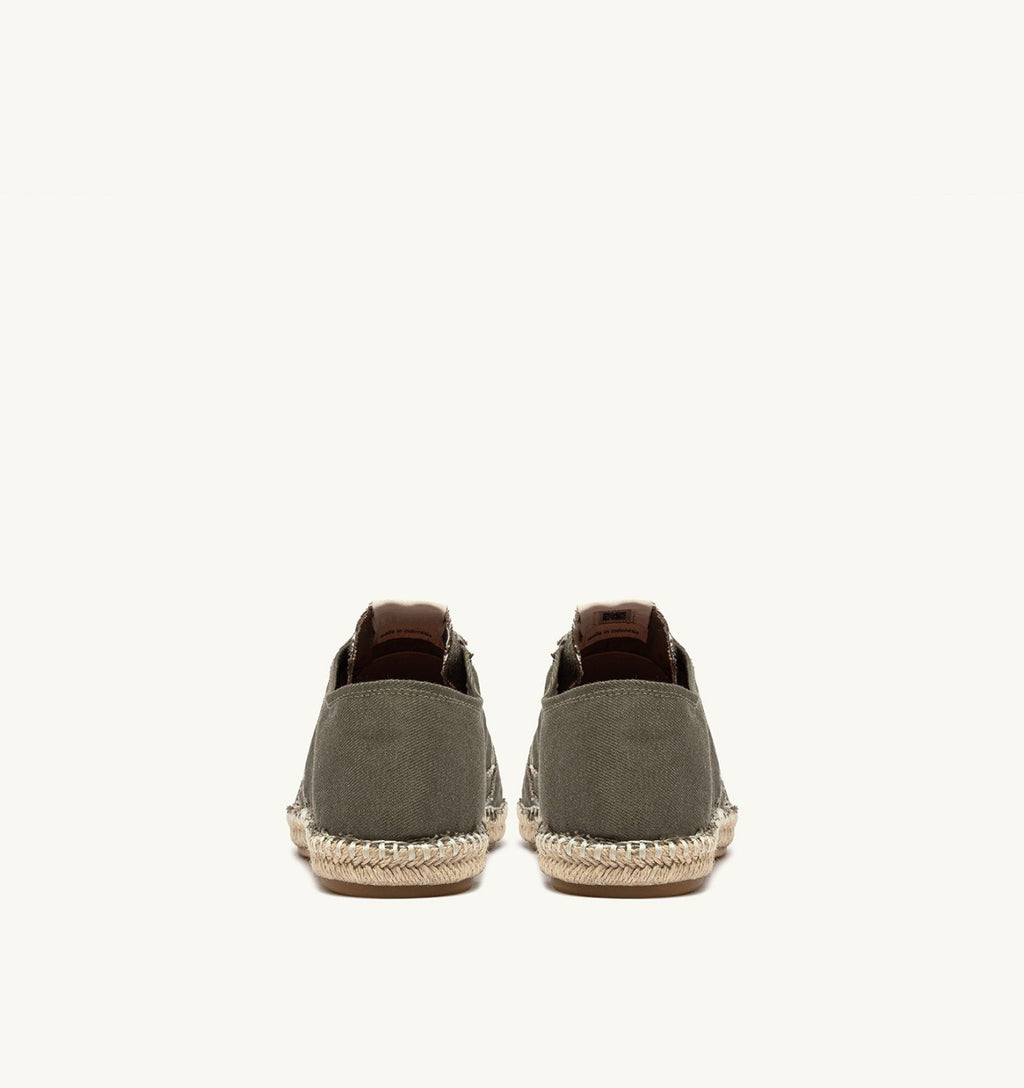 ESPADRILLAS SANDY IN CANVAS MILITARY