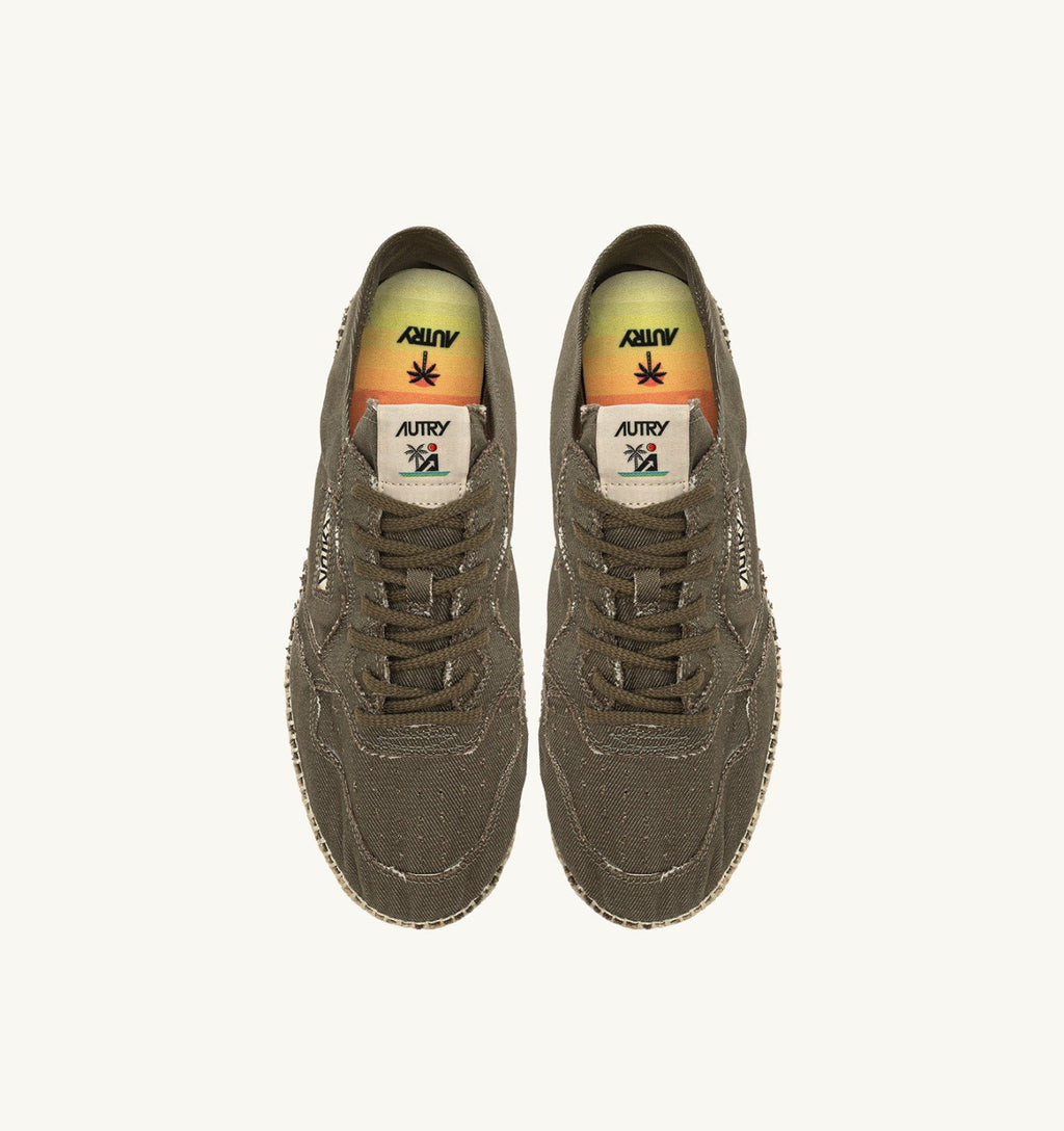 ESPADRILLAS SANDY IN CANVAS MILITARY