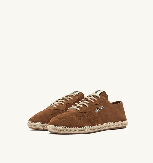 ESPADRILLAS SANDY IN SUEDE EARTH
