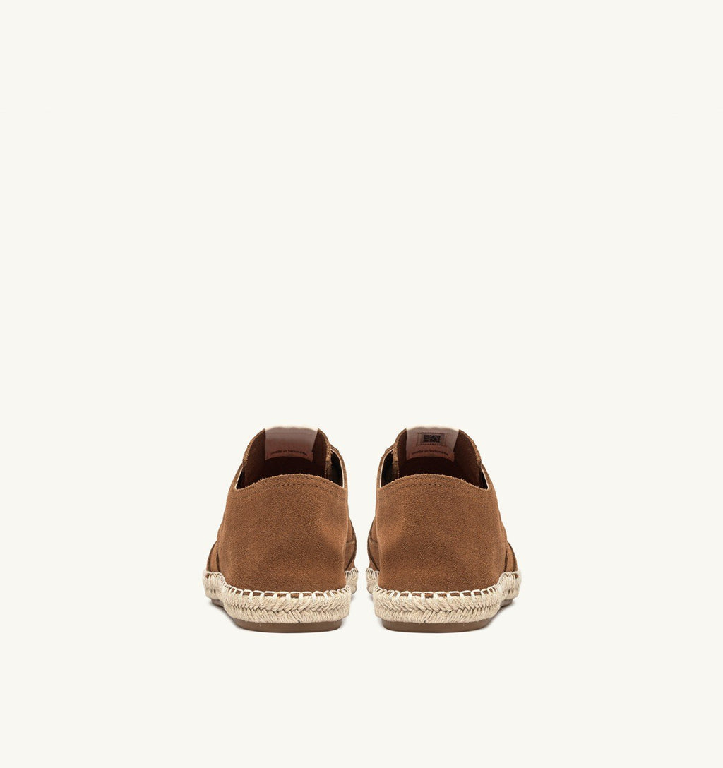 ESPADRILLAS SANDY IN SUEDE EARTH