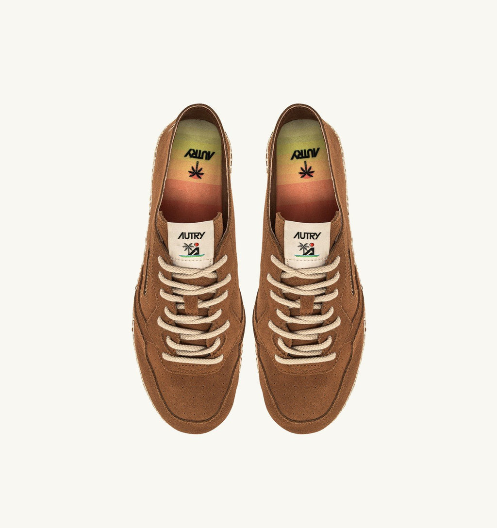 ESPADRILLAS SANDY IN SUEDE EARTH