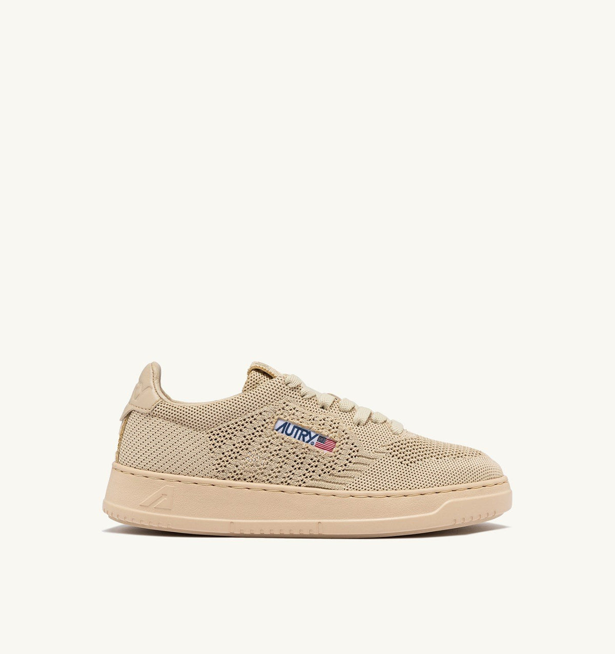 SNEAKERS MEDALIST EASEKNIT LOW IN MAGLIA COLORE CREME BRULEE