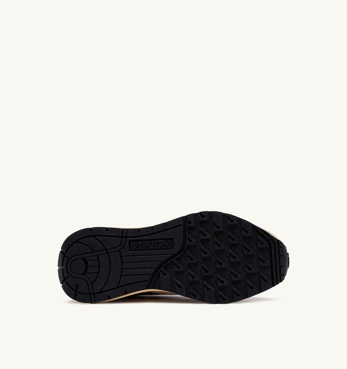 SNEAKERS REELWIND LOW IN NYLON SUEDE E PELLE ECRU' E ENSIGN BLUE