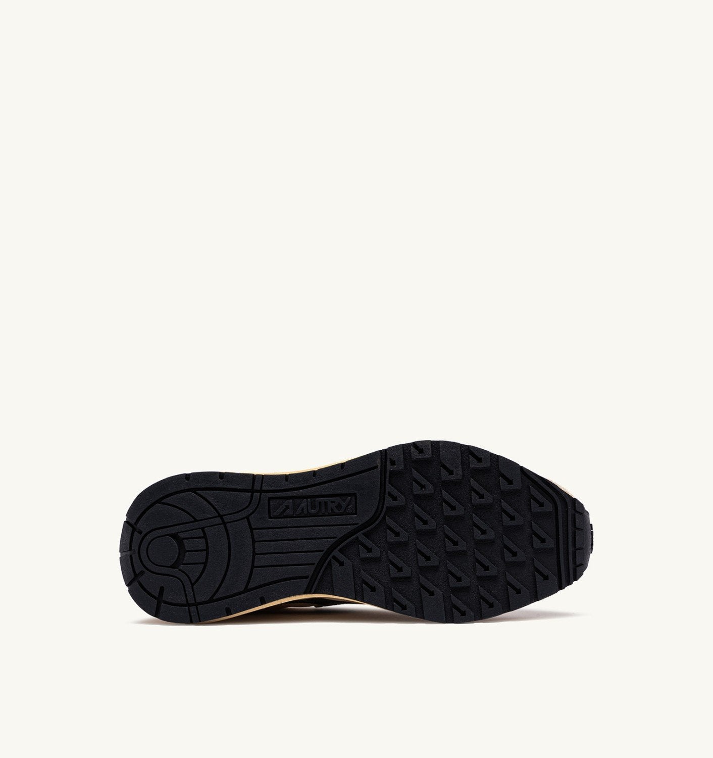 SNEAKERS REELWIND LOW IN NYLON SUEDE E PELLE ECRU' E MOUNTAIN