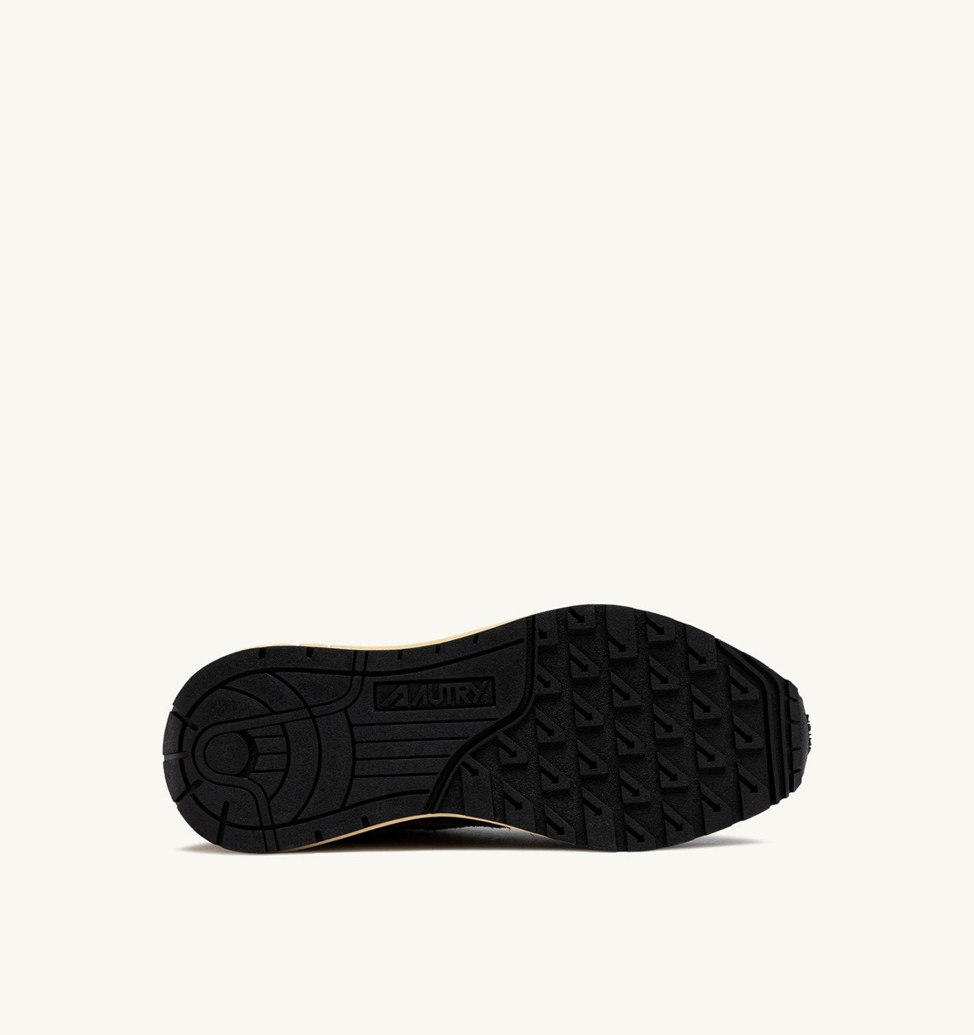 SNEAKERS REELWIND LOW IN NYLON SUEDE E PELLE GIALLO E NERO